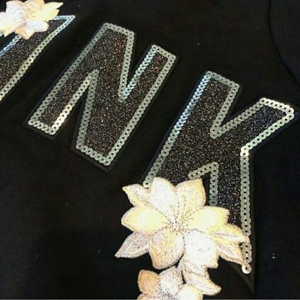 Vs pink bling zip up - Picture 3 of 4